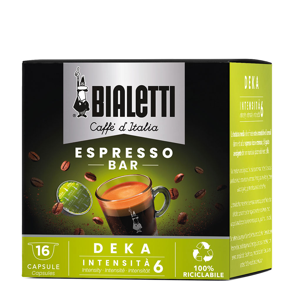 Bialetti Dekofeinləşdirilmiş Qəhvə Kapsulları 16 Ədəd