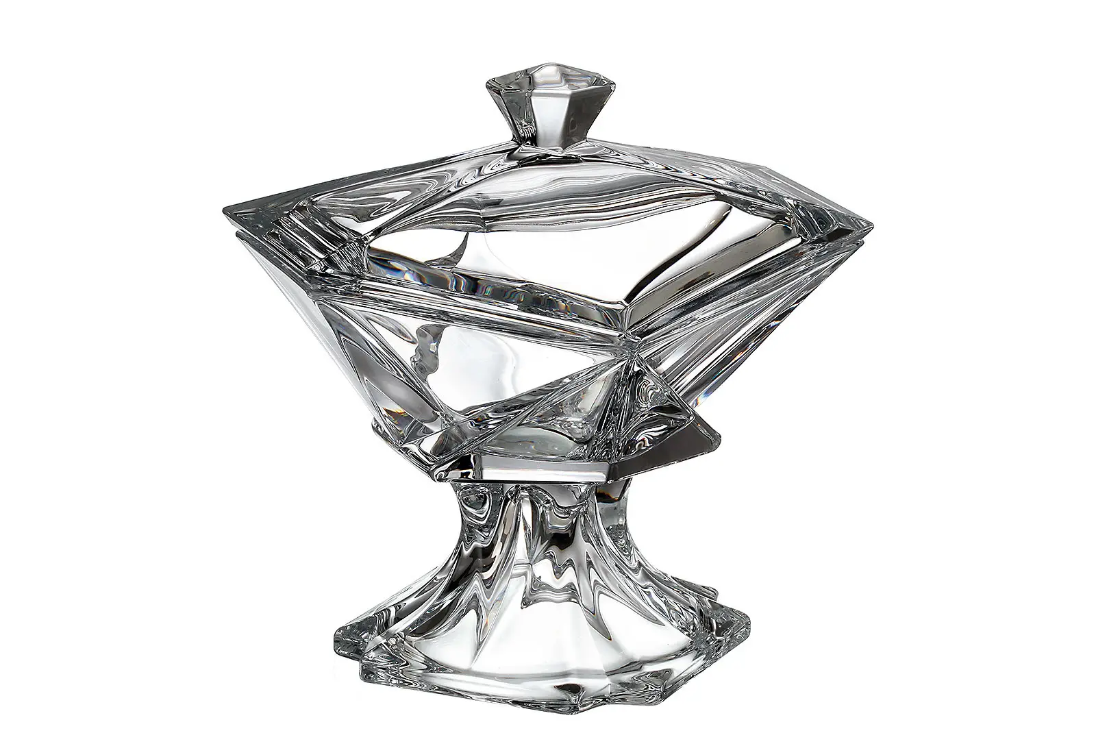 Crystal Bohemia Origami Ayaqlı Qənddan 23,5 sm 
