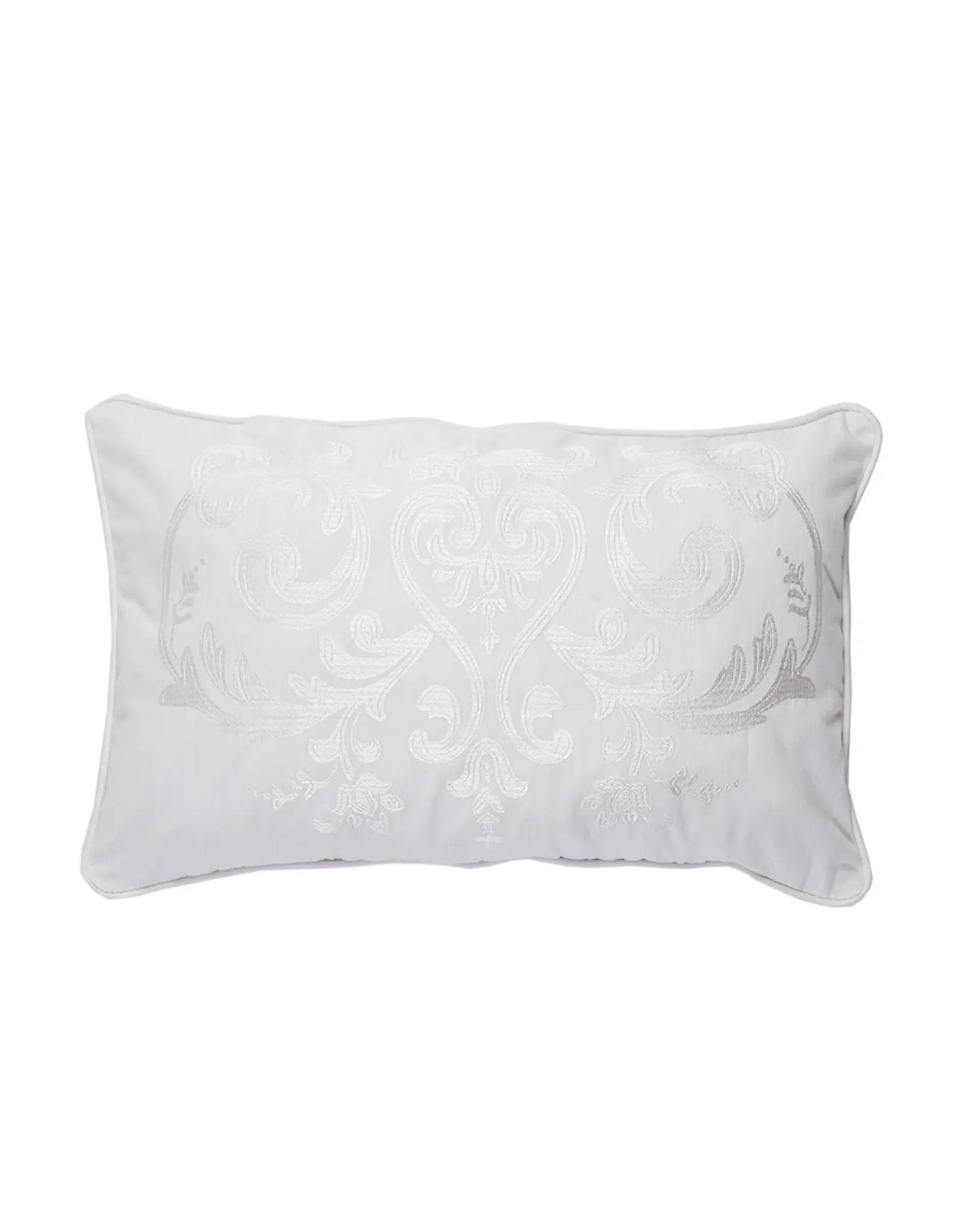  Karaca Home Raina Ekru Damask Naxışlı Yastıq Üzü